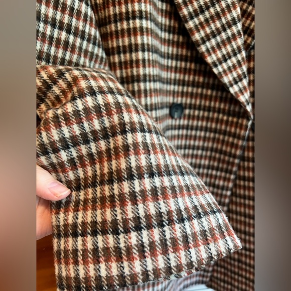 Avec Les Filles Plaid Shawl Collar Coat - Picture 7 of 11